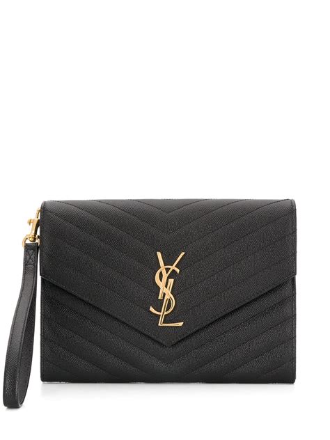 ysl pouch clutch